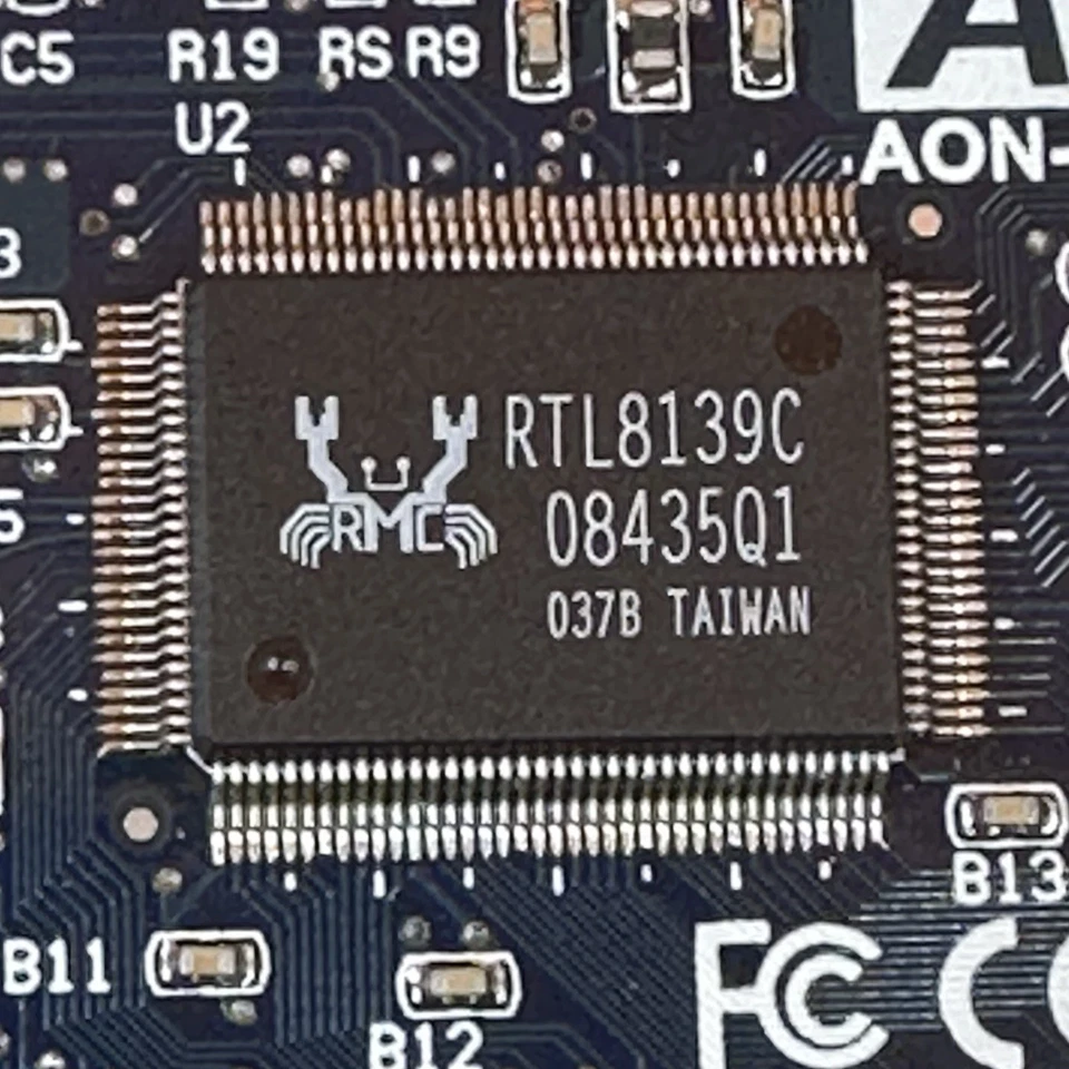 Realtek RTL8139C 10/100 Mbps PCI Fast Ethernet Controller - Tested - Image 3 of 3