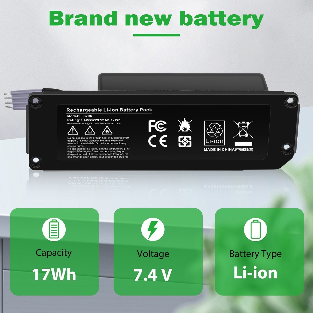 Upgraded Battery For BOSE Soundlink Mini 2 II Bose 088789 088796
