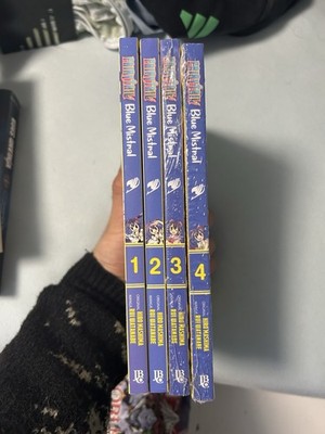 Fairy Tail Blue Mistral Manga 1-4 Portugiesisch
