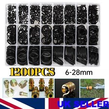 1200PCS Rubber O-Rings Assortment Kit 24 Sizes O Ring NBR Sealing Faucet Hose