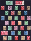 German Stamps 1920s Eagles Inc Overprint Officials GCV