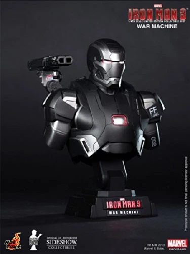 Бюст Железный человек 3 War Machine масштаб 1/4 бюст фигурка SS902012 Hot Toys Marvel герой - Изображение 3 из 4