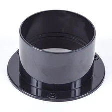 Straight Pipe Flange Connection Round Shape 1PC Air-Ducting Connection