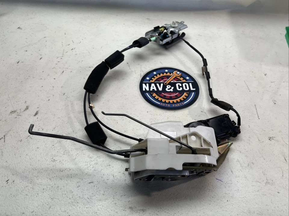 01-05 Mazda Miata NB Right Psngr Door Latch W/ Power Door Lock Actuator (Tested) - Image 2 of 4