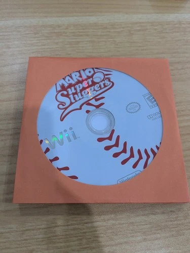 D1 Mario Super Sluggers (Wii, 2008) Resurfaced Disc Only