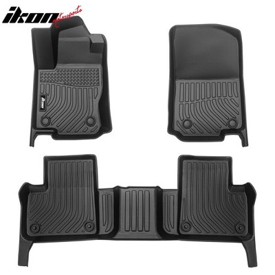 Fits 12-19 Benz GLE ML GL GLS Anti-Slip Floor Mats All Weather TPE Carpet 3PCS