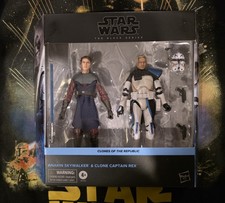 Star Wars Black Series Anakin Skywalker & Clone Captain Rex 2-Pack COTR 4