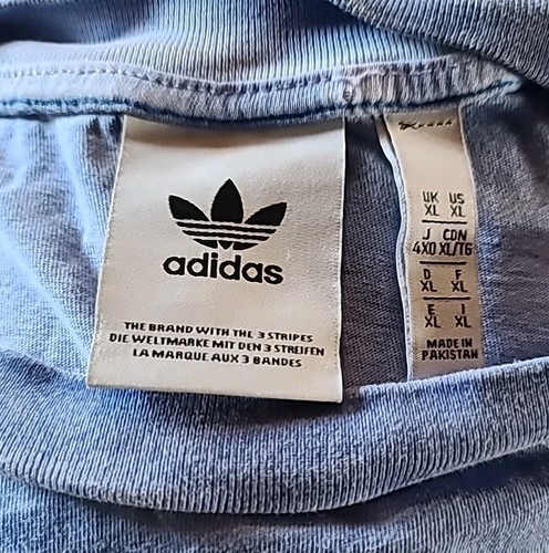 Adidas Men's Tshirt, Blue Tye-Dye, Size XL - Picture 3 of 3