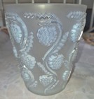 Signed Rene Lalique Vase Circa 1938 Muscat Grapes and Leaves AS IS  — photo 1