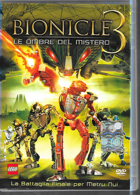 BIONICLE 3 DIE SCHATTEN DES GEHEIMNISSES - DVD - LEGO