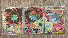 Bulbasaur 064/063 Ivysaur 065/063 AR Venusaur ex 087/063 SAR M1l Pokemon Card NM