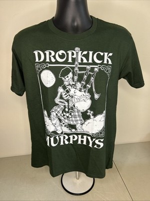 2019 Dropkick Murphys Fields Of Athenry Blackout Mens Large Band T Shirt NWOT
