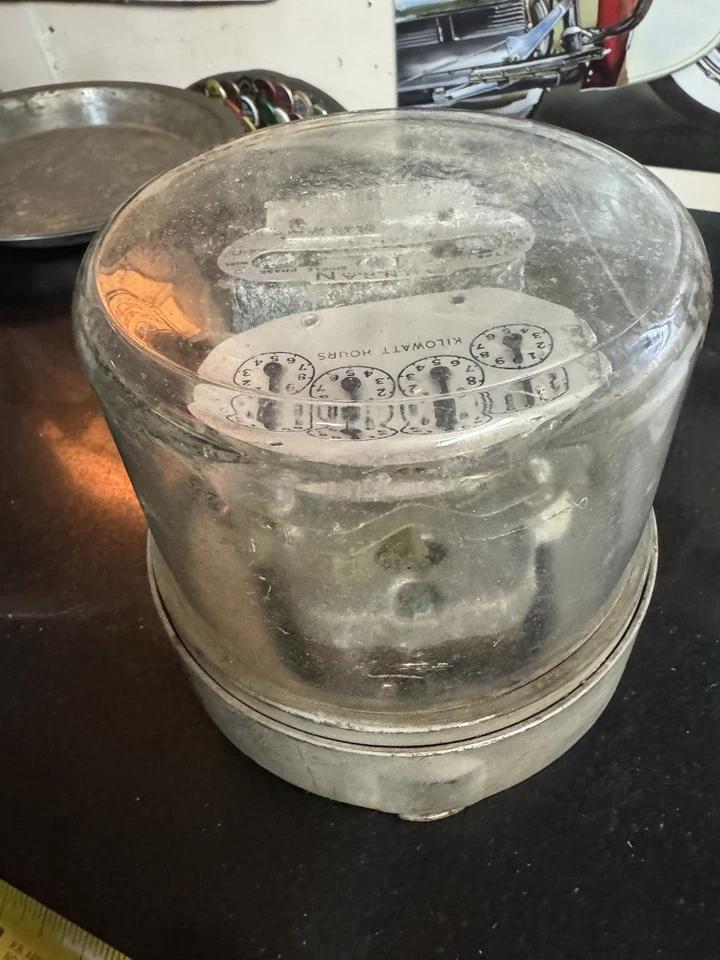 Medidor de vatiour eléctrico Duncan de colección kilovatios sin probar ¡Duda que es operable! Foto 2 de 4