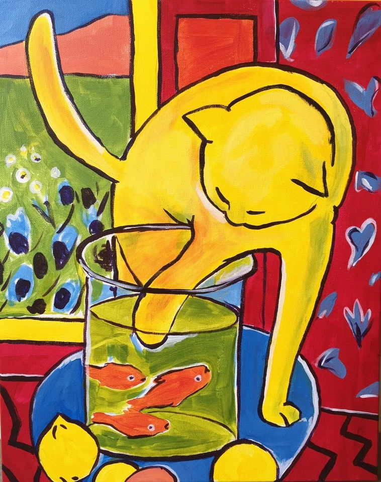 Henri Matisse  gold fish Lithograph on Arches 300gsm 16.5x23in (42x59 cm) - Image 1 of 1
