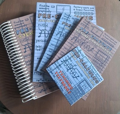 Teaching Textbooks Pre-Calculus Complete Homeschool Set Textbook CDs Answer Key