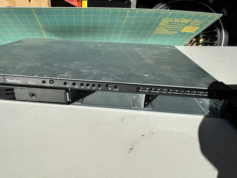 Synology RS819 RackStation 4-Bay NAS Storage Array Used Good Condition 1tb HDD - Image 3 of 4