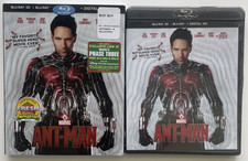Ant-Man (Blu-ray 3D + Blu-ray) Marvel *no digital w/Slipcover gray case - MINT