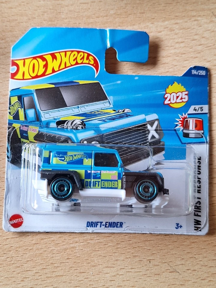 Drift-Ender blau - Hot Wheels 2025 - First Response - Neu Ovp - Bild 1 von 1