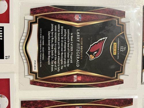 LOTE (17) Larry Fitzgerald 2008-2021. Insertos, Prizms de colores, troquelados. CARDENALES - Imagen 18 de 21