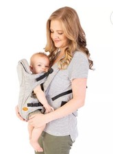 Dreambaby Oxford Adjustable 3-in-1 Position Baby Carrier - Grey Heather