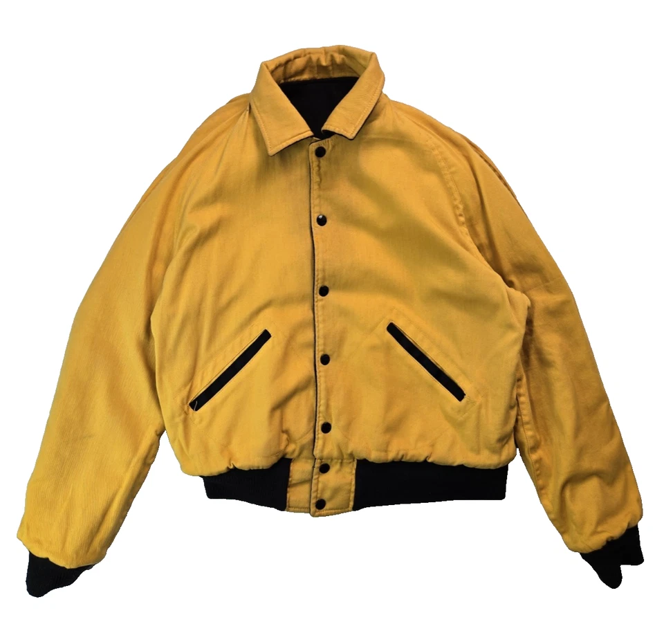 Howe Vintage 1960s Beta Club Black Wool Reversible Letterman Jacket Men 44 Large - Image 3 of 4