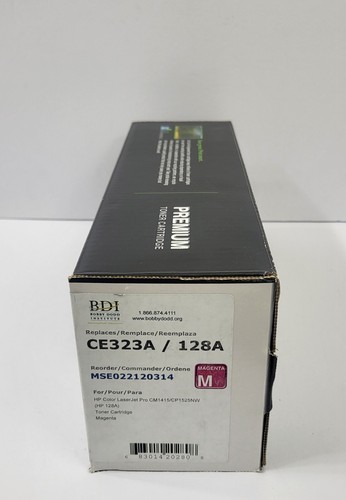 CE323A  / 128A, Toner Cartridge CompatibleFor Color LaserJet Pro CM1415/CP1525NW - Picture 3 of 8