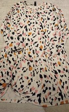SHEIN  Dress Size 18  fit n flare tropical Print Holiday Party TP119  13