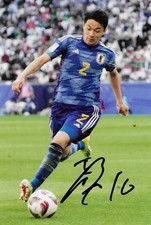 YUKINARI SUGAWARA SIGNED 6 X 4 INCH JAPAN HOME KIT PHOTO - Southampton/Bremen+
