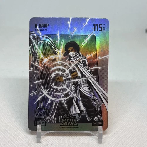 2026 Bo Jackson Battle Arena D-Harp Silver Steel SBF-95 Dylan Harper
