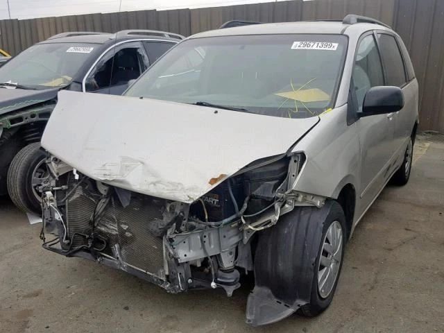 2004 2005 2006 2007 2008 2009 2010 TOYOTA SIENNA ЛЕВАЯ РУЧКА ЗАДНЕЙ ДВЕРИ СЕРЫЙ - Изображение 4 из 4