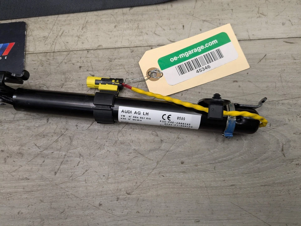 Tensor retractor cinturón de seguridad conductor delantero izquierdo 18-24 OEM AUDI Q5 SQ5 Foto 4 de 4