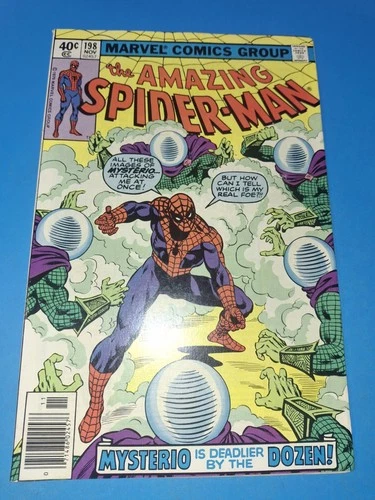Amazing Spider-Man #198 VF Mysterio Appearance - Marvel 1979 - Combine Ship!