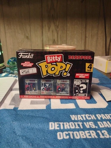 Funko Bitty Pop! Deadpool Pack Of 4 With Mystery Pop! #FF1
