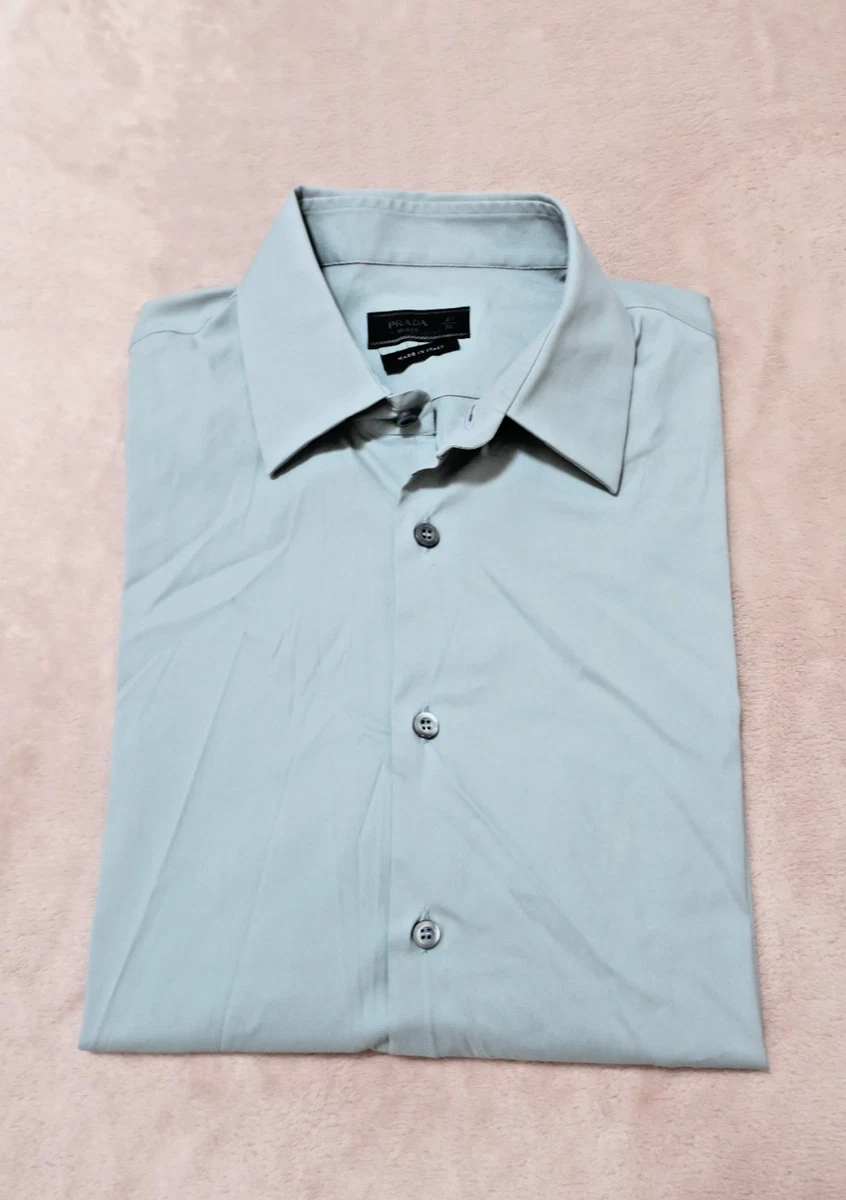 PRADA Gray Dress Shirts for Men for sale | eBay