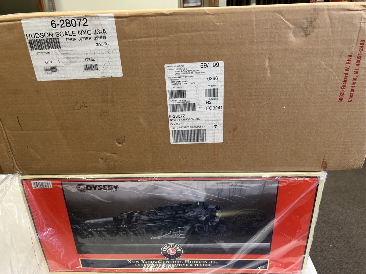Lionel Odyssey TMCC 6-28072 New York Central Hudson J3a 4-6