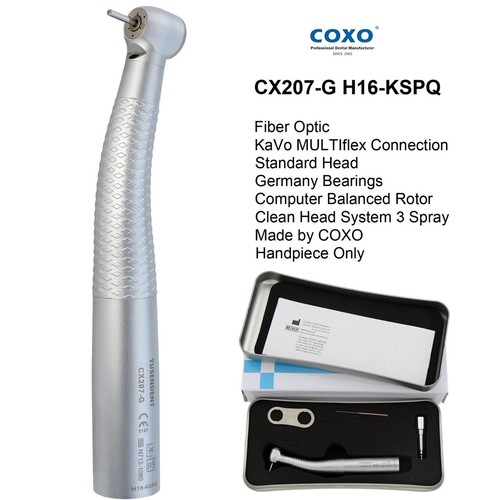 COXO Dental Fiber Optic Handpiece High Speed Turbine For Kavo NSK Sirona Coupler - Picture 25 of 302