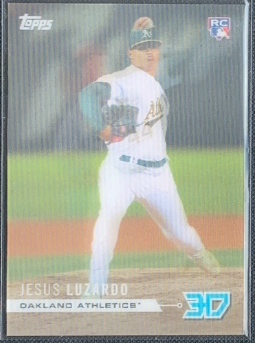 Jesus Luzardo 2020 Topps On Demand 3D Base RC #110 750 Print Run + 3D Insert RC  - Bild 4 von 7