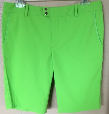 lime green golf shorts