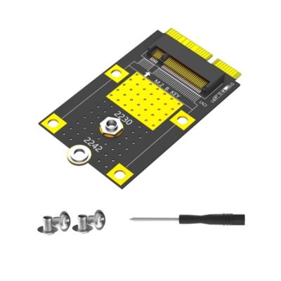 M.2 B Key to mSATA Adapter Card Risers M.2 SSDs to mSATA Male Converters