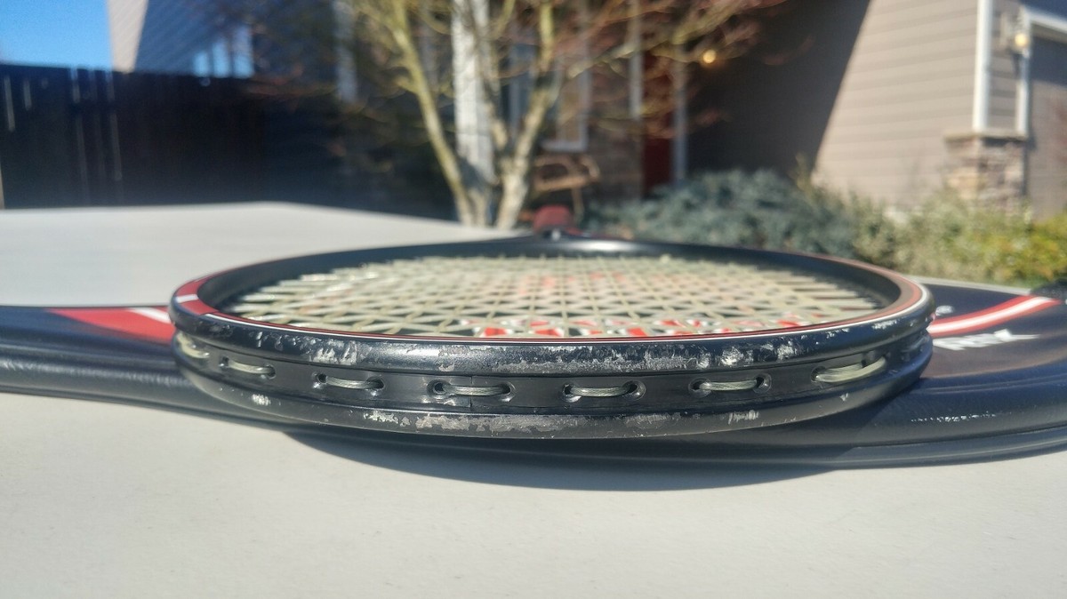 JOLI ! Raquette de tennis moyenne vintage Wilson GRAPHITE MATRIX L4 4-1