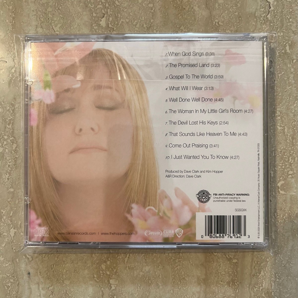 CD Kim Hopper I Just Want You To Know 2008 Canaan Records
