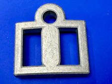 Icon Motosports Portland Oregon Logo Cut-Out Silver Tone Biker Belt Buckle