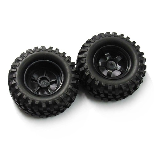4pcs RC 1: 10 Climbing Car Off-Road Vehicle Wheel Rim Tires 12mm Hub - Bild 2 von 4