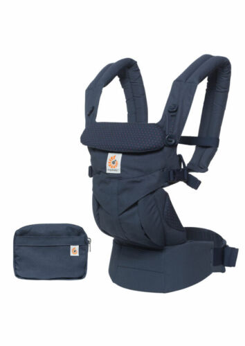 Ergobaby Omni 360 All Carry Positions Unisex Navy Mini Dots Baby Carrier - Afbeelding 1 van 2