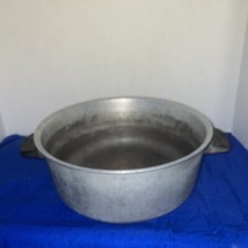 Vintage WEAR EVER TACU CO No. 834 Aluminum Stock Pot Made In USA 4 QT (NO LID)