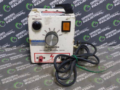 USED Slaughter 1101-2.5 Dielectric Breakdown Tester