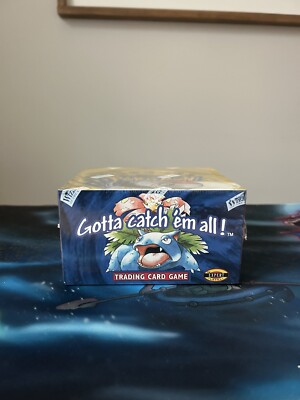 1999 Pokemon TCG Green Wing Charizard Base Set Booster Box FACTORY