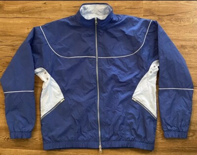 Jordan Essentials Statement Warmup Jacket Blue Men s Size Medium DV7624-485