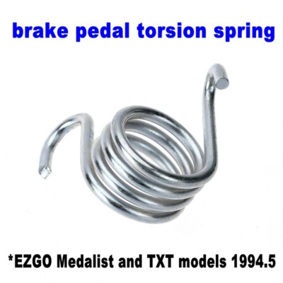 EZGO BRAKE PEDAL TORSION RETURN SPRING 1994+UP MEDALIST/TXT 70676-G01 GOLF CARTS