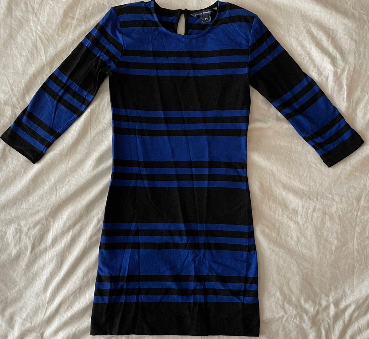 fcuk blue dress Buy French Connection Blue Echo Crepe Off Shoulder Dress from Next USA